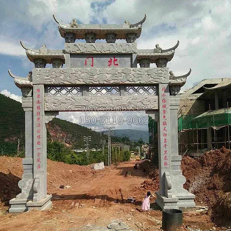 石牌坊雕刻厂雕塑