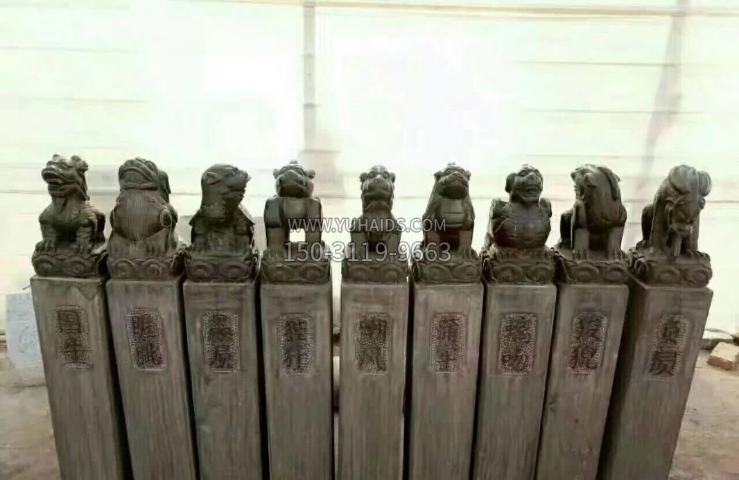 栓马桩石雕雕塑