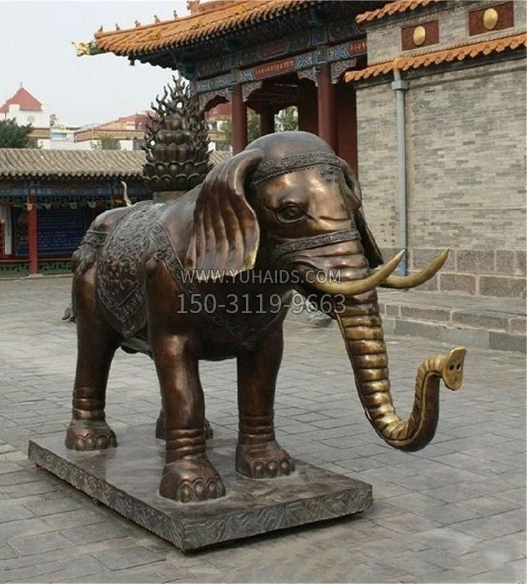 泰式大象铜雕雕塑
