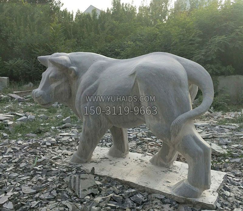 水牛雕公园动物雕塑
