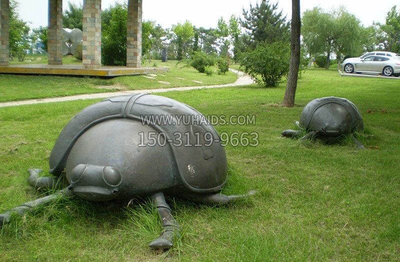 铜雕七星瓢虫公园动物雕塑