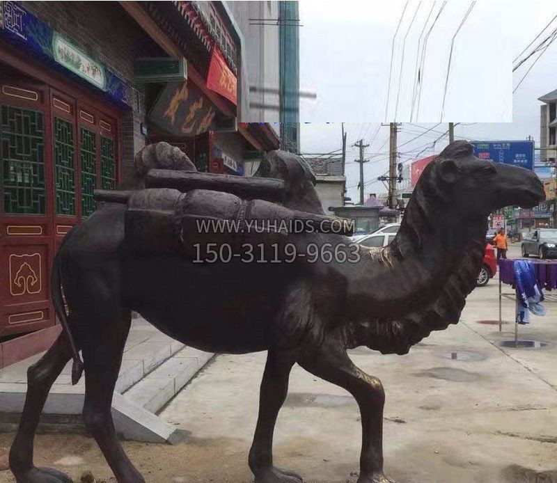 雕塑雕塑 铜雕骆驼公园动物<a href=