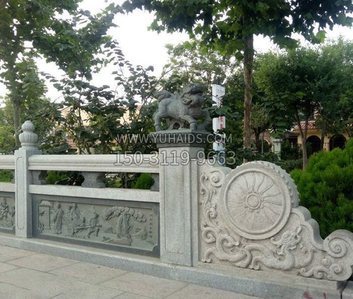园林景观石雕栏板雕塑