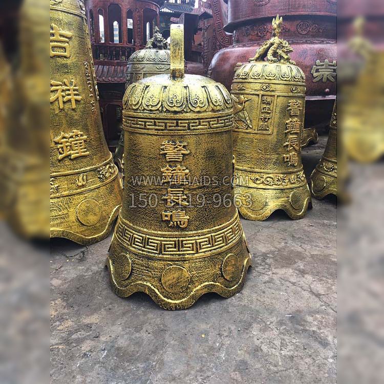 铸铜大铜钟雕塑