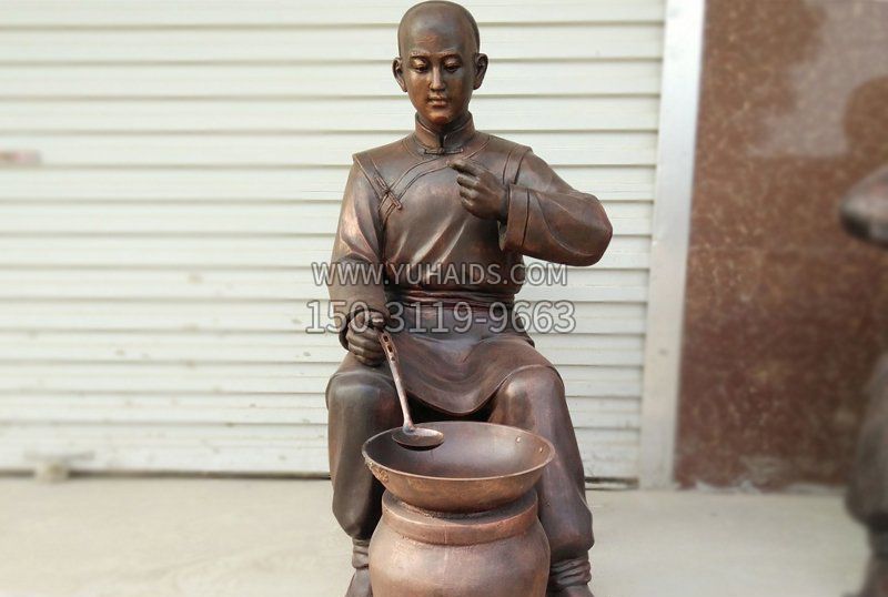 中药文化人物铜雕雕塑