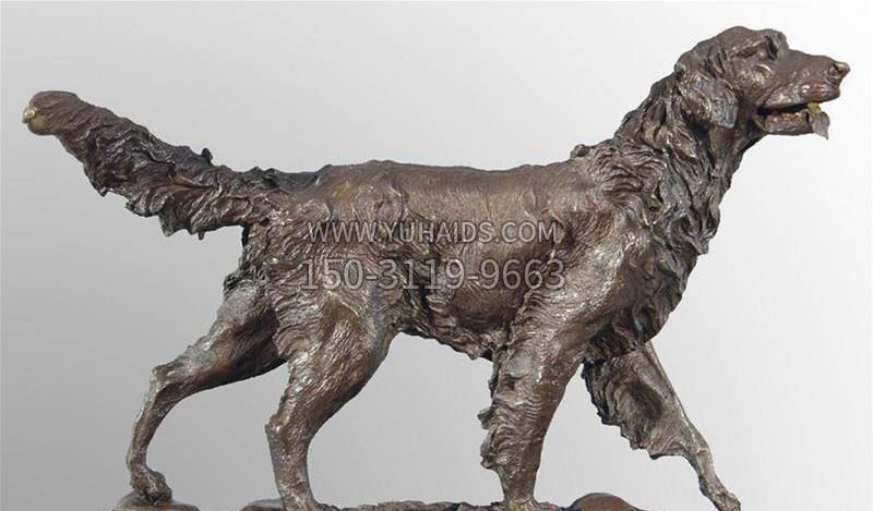 铸铜雕塑艺术品-狗