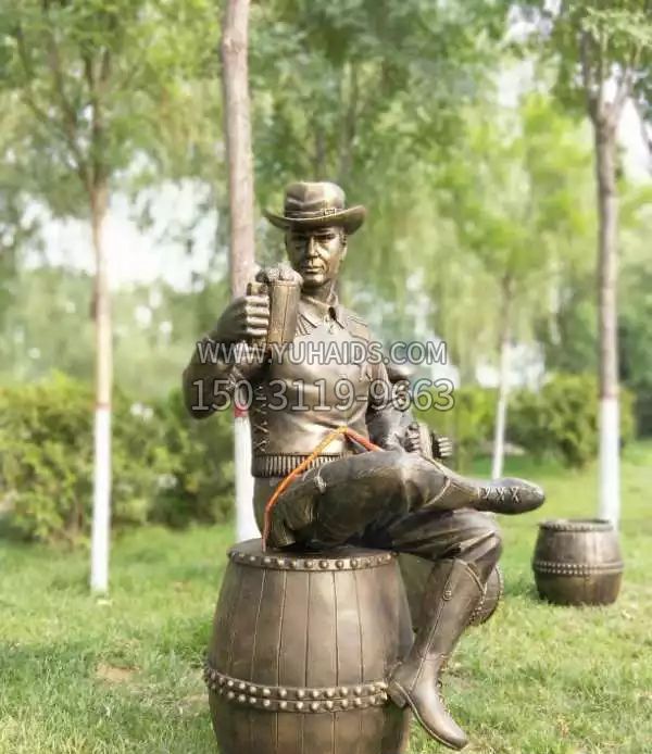 做农活的人物铜雕 做农活的人物铜雕