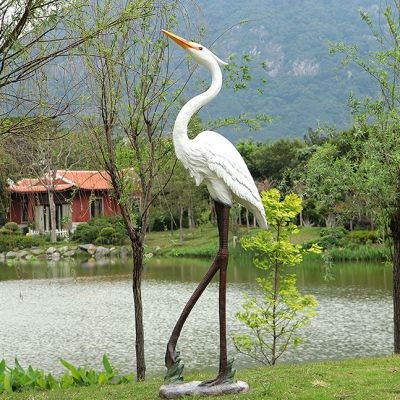 景观小品雕塑  鹤