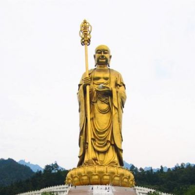 大型地藏菩萨铜雕