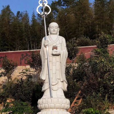 地藏王佛像石雕户外摆件广场景观雕塑