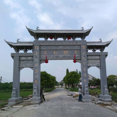 影响村镇牌坊石雕报价的因素有哪些？