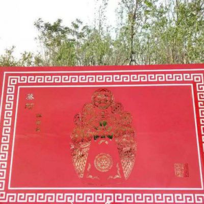 详解不锈钢剪纸脸谱雕塑的制作工艺