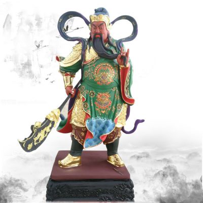 关帝老爷塑像有什么寓意？