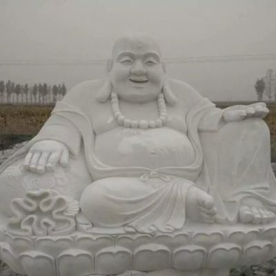 汉白玉弥勒佛