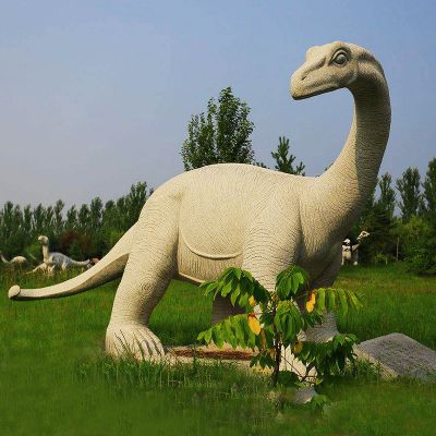 砂岩雷龙石雕恐龙-动物园园林动物雕塑摆件