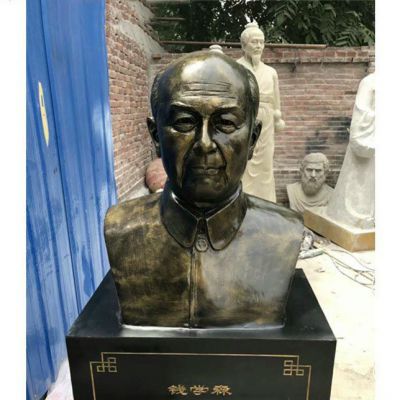 钱学森胸像雕塑