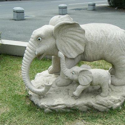 镇宅石雕大象