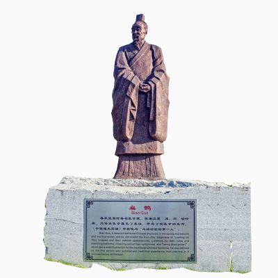 紫铜历史人物中国著名医学人物雕塑像