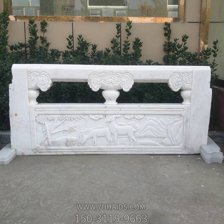 浮雕户外园林景观大理石浮雕景观围栏雕塑