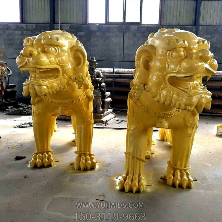 园林户外铜雕狮子雕塑