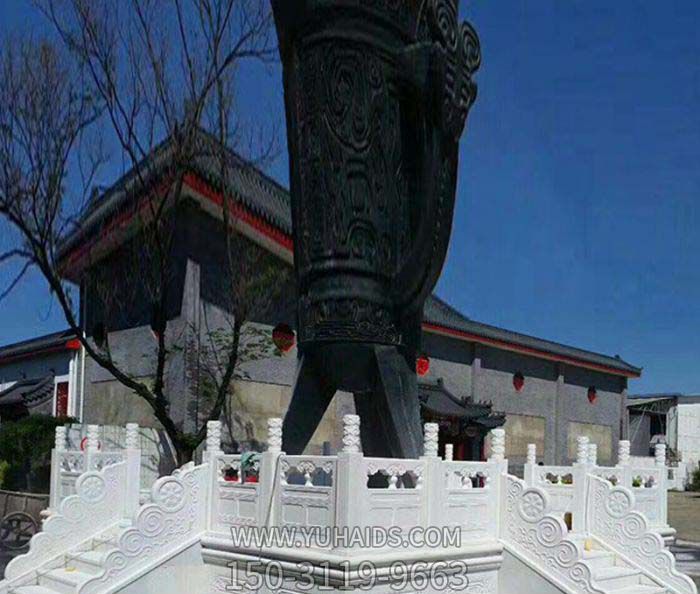 景区景观汉白玉文物摆件台石雕雕塑