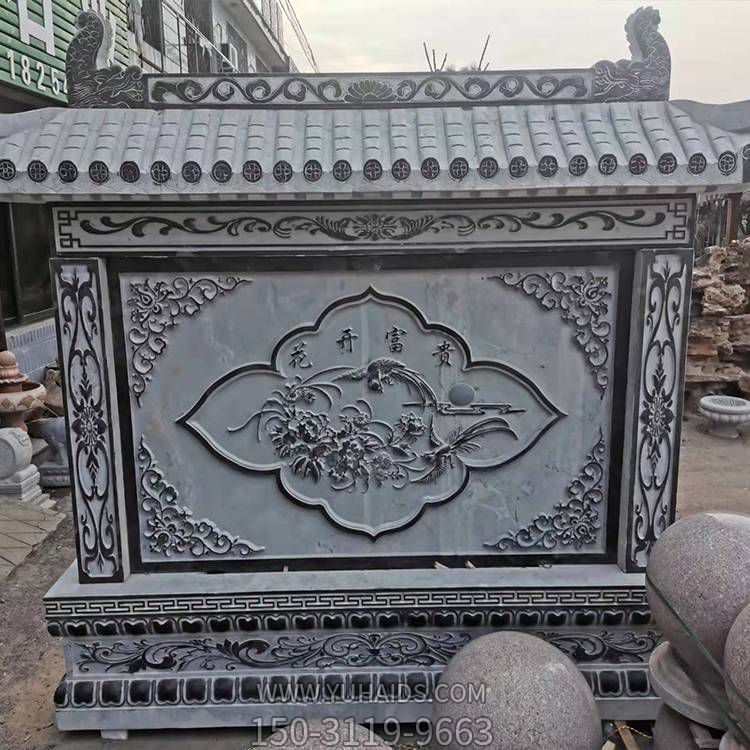 园林景区大型浮雕庭院门口影壁摆件雕塑