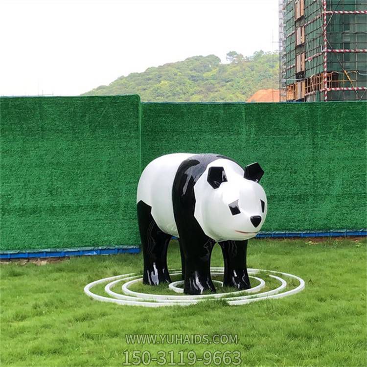 动物园玻璃钢仿真动物摆件 雕塑