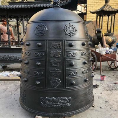 寺庙宗教大型浮雕铜雕铜钟
