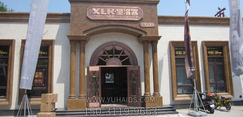 紫铜浮雕大门雕塑