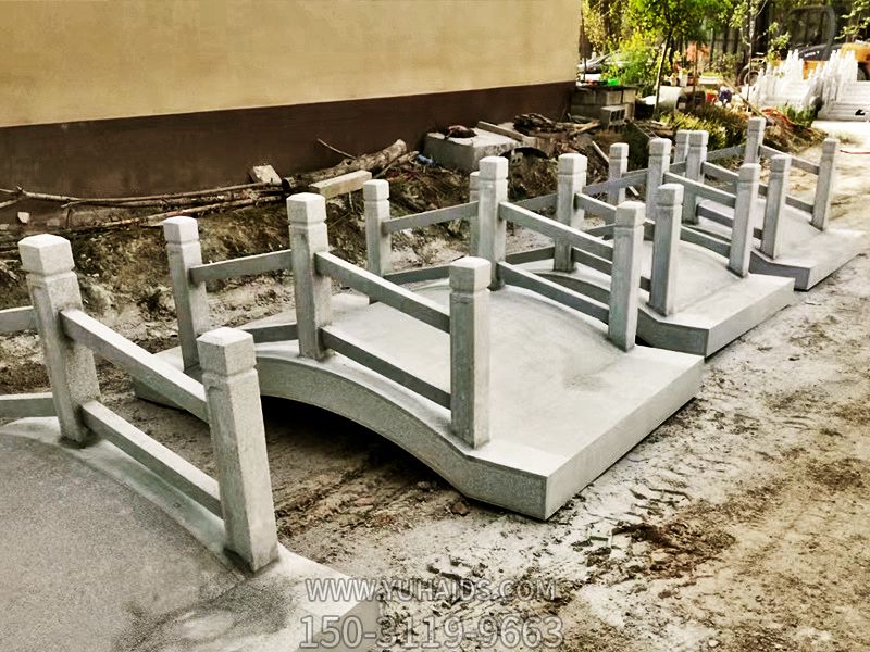 农场饭店景点简易大理石桥雕塑