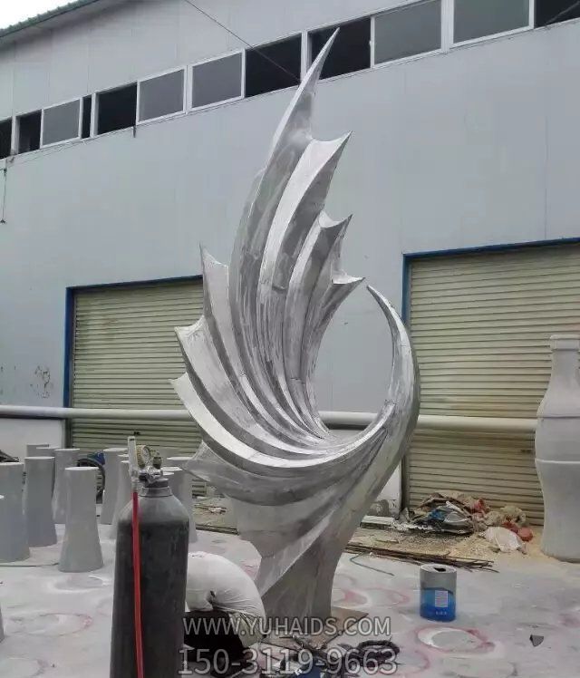 公园户外园林景观抽象艺术凤凰雕塑