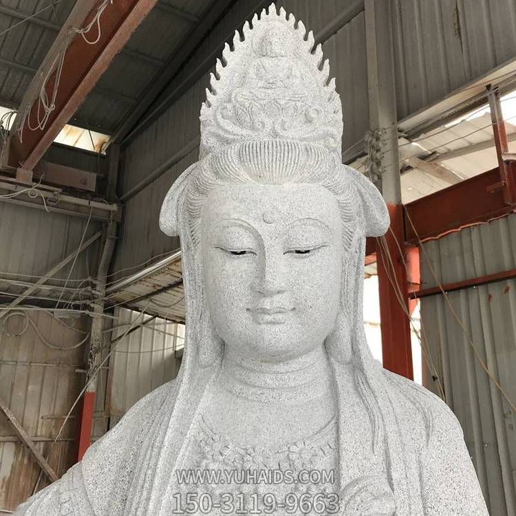 大理石砂石石雕观音雕塑