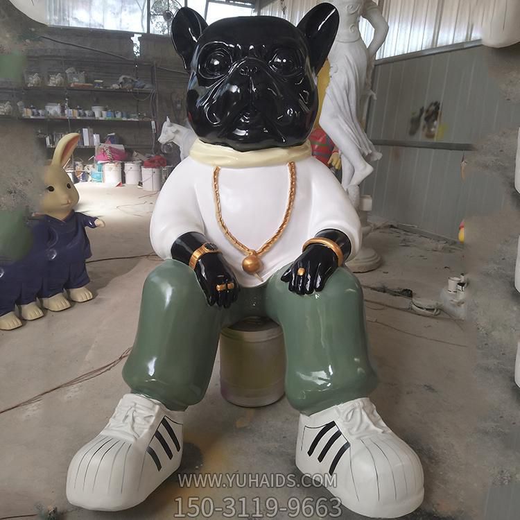 商场 门店模型狗美陈摆件雕塑