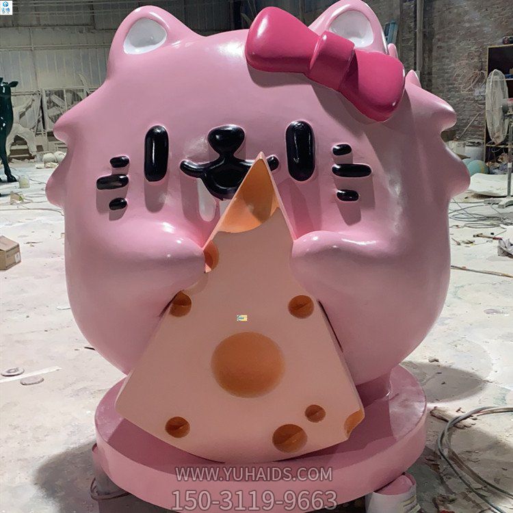 玻璃钢卡通公仔雕塑 商场摆件