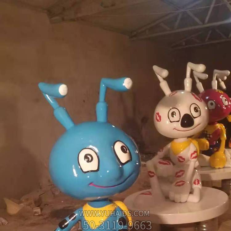 玻璃钢卡通园林动物园 装饰品摆件雕塑