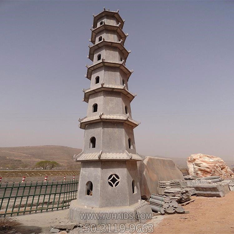 景区户外大型大理石石雕佛像佛塔雕塑