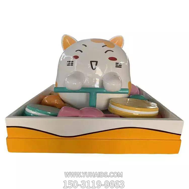 动漫影视组合玻璃钢儿童游乐场卡通雕塑