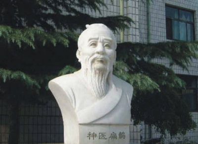 大理石扁鹊头像石雕医学院扁鹊雕塑
