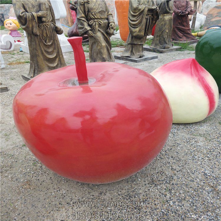 农场摆件农副产品玻璃钢仿真水果蔬菜雕塑