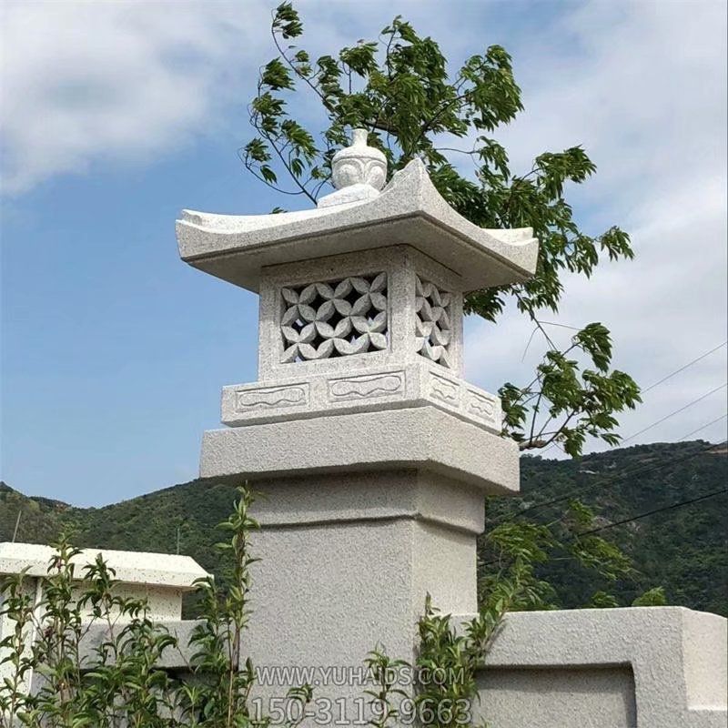 园林广场道路照明地灯大理石雕刻摆放雕塑