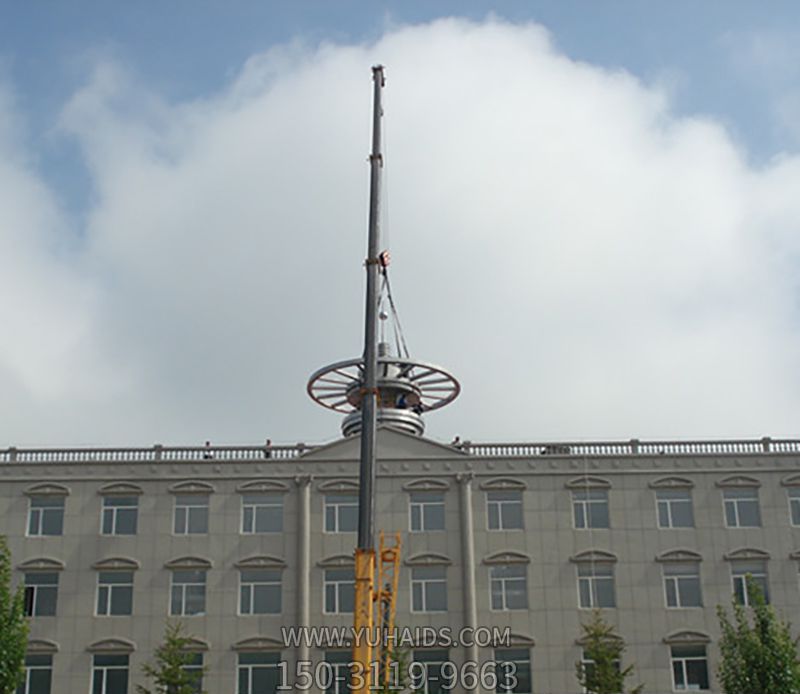 广场不锈钢创意避雷针雕塑