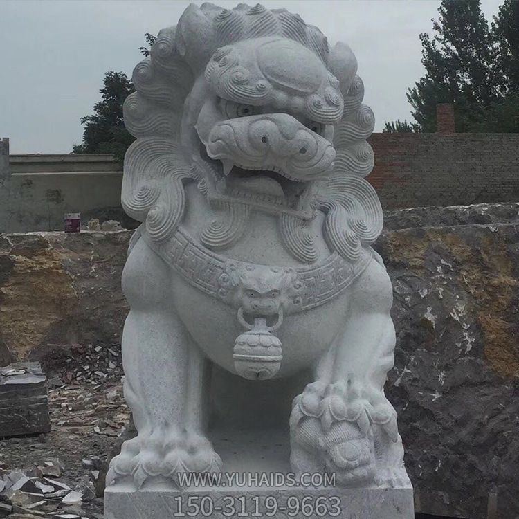 户外园林青石石雕创意狮子雕塑