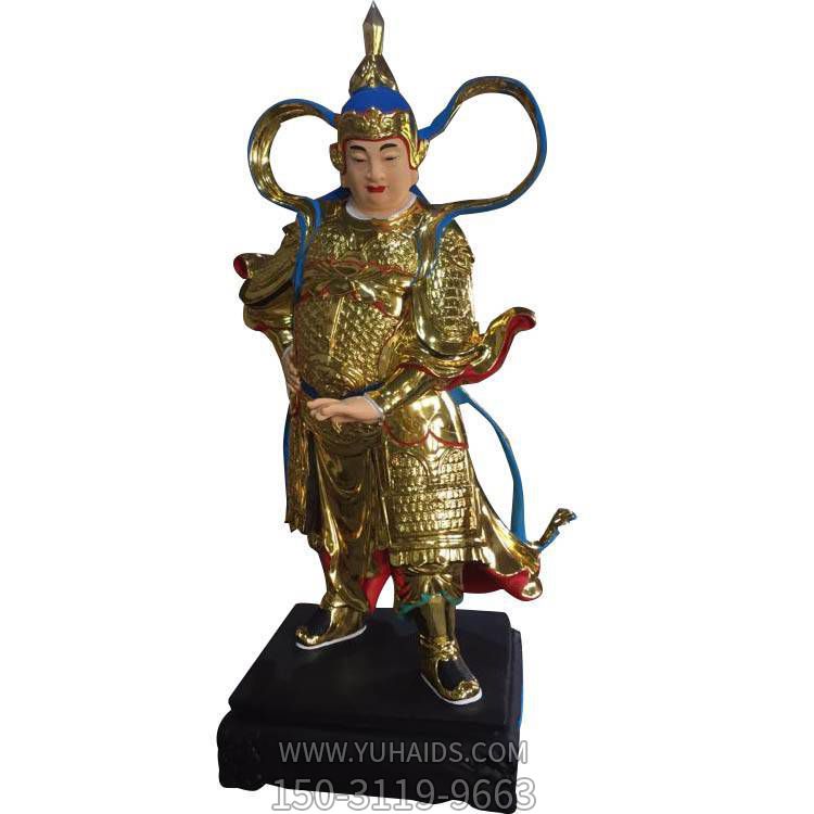 景区寺庙喷金烤漆佛像人物景观摆件雕塑