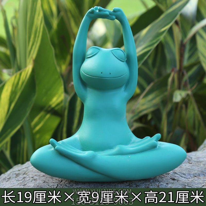 花园不锈钢喷漆青蛙雕塑
