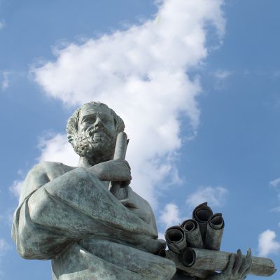 景区广场石雕哲学家苏格拉底雕塑