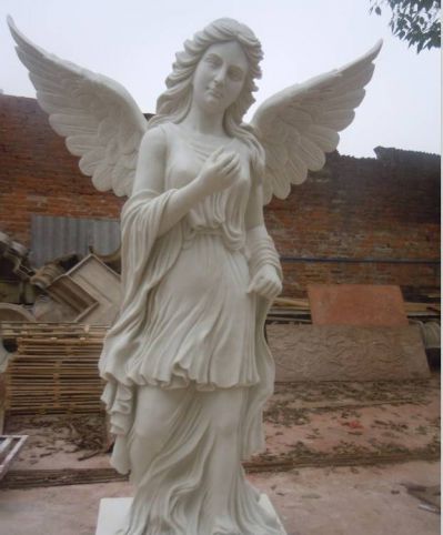 大理石石雕园林广场大型西方人物天使雕塑