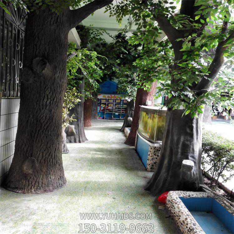 树脂仿真植物树饭店室内装饰 摆件雕塑