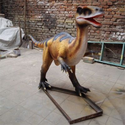 景区游乐场玻璃钢卡通仿真动物恐龙雕塑