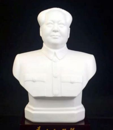 户外园林石雕胸像毛泽东雕塑