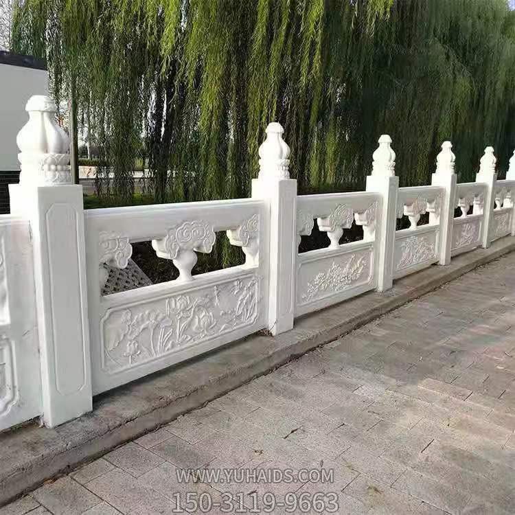 园林河道大理石石雕围栏护栏摆件雕塑
